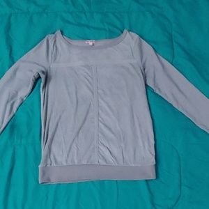 Grey long sleeve juicy culture top